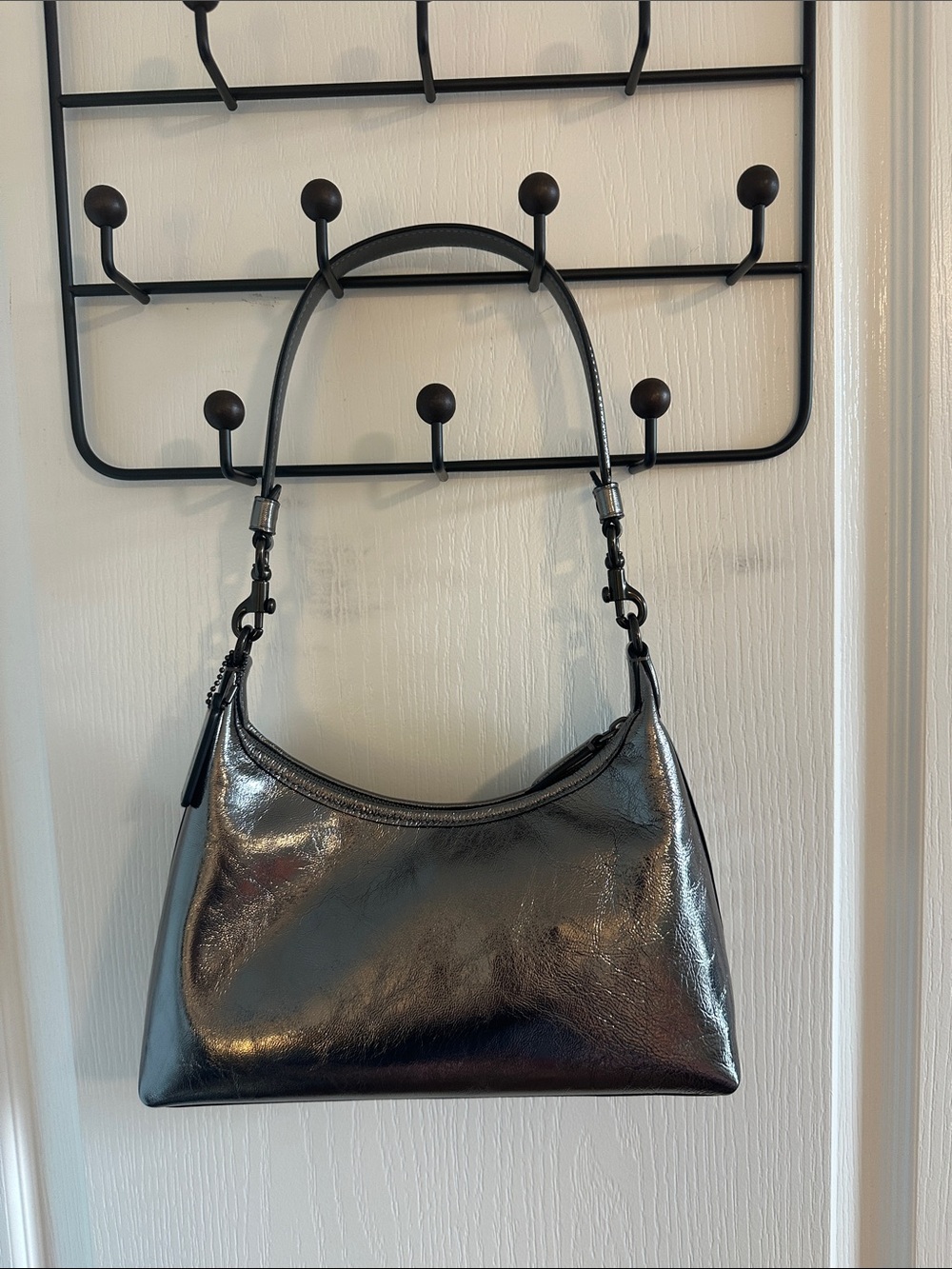 Coach - Juliet Shoulder Bag 25 in Pewter/Anthracite - Picture 2 of 6